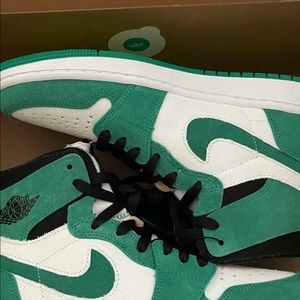 jordan 1 high zoom air cmft stadium green size 7